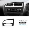 Gjbn8 Real Soft Carbon Fiber Sticker For Seat Leon 2005 2006 2007 2008 2009 2010 2011 2012 LHD RHD Car Instrument AC Panel Accessories