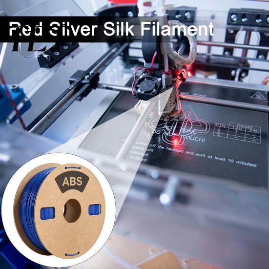 ABS Filament Roll 3D Printer 1.75mm, High Precision Impact Strong Heat Resistant Toughness Filament, for Fit Most FDM Printers