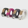 Korean Style Unisex Canvas Belt: 19 Colors, Double Ring Buckle, Casual & Business Design