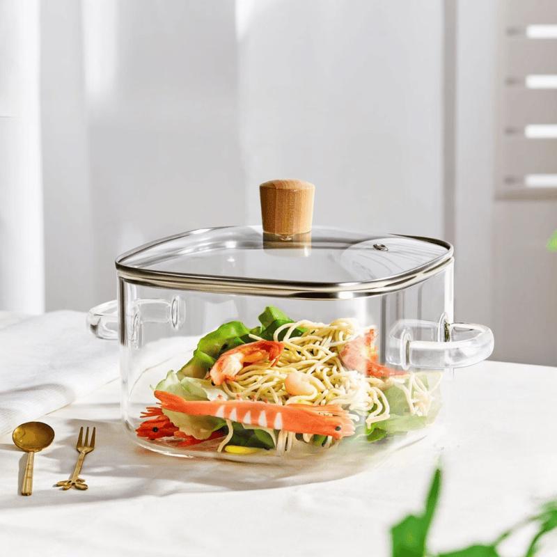 WuTuo Heat-Resistant Glass Stew Pot