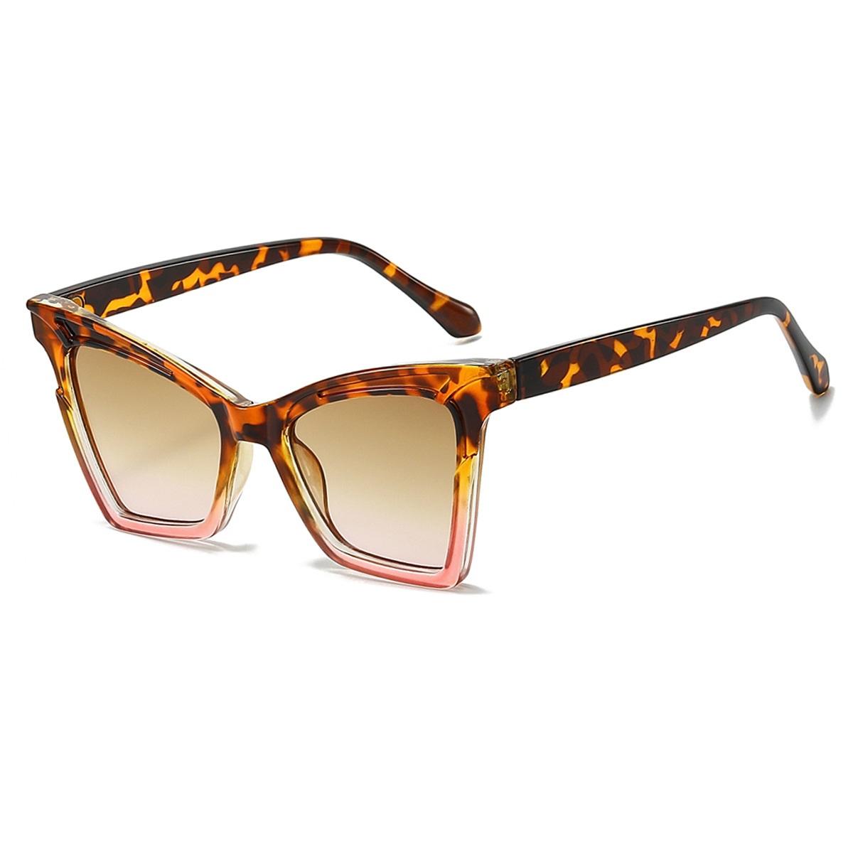 

Latest Cat Eye Sunglasses Female Gradient Luxury Design Eyewear Female Party Eyewear Stylish Retro Driving UV Protection 400 Sunglasses as picture