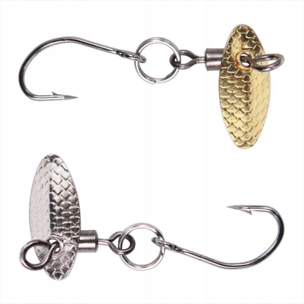 Mini Spoon Grain Plate Trout Perch Zander Pike Roach 0.4 G 1.3 Cm