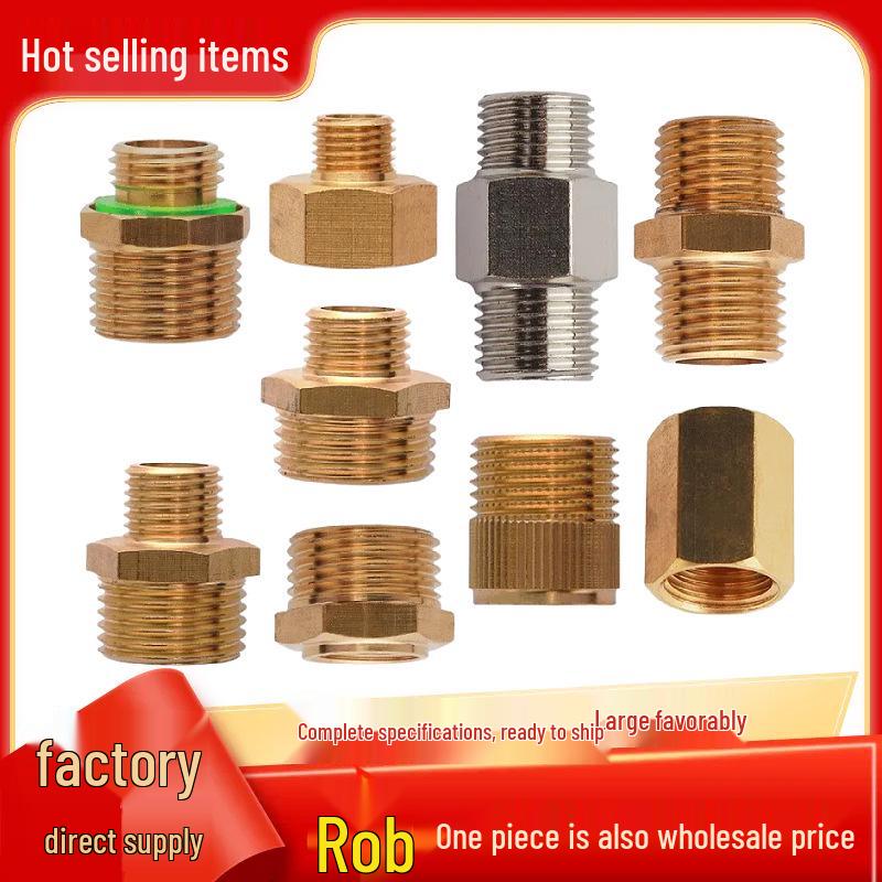 Corrosion & Heat Resistant All-Copper Stainless Steel Sprayer Conversion Connector for Agricultural Machinery