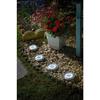 Set mit 4 UpSMART GARDEN Solar-Strahlern -Light - 5 Lumen - Stahl - Integrierte LED - SMART GARDEN