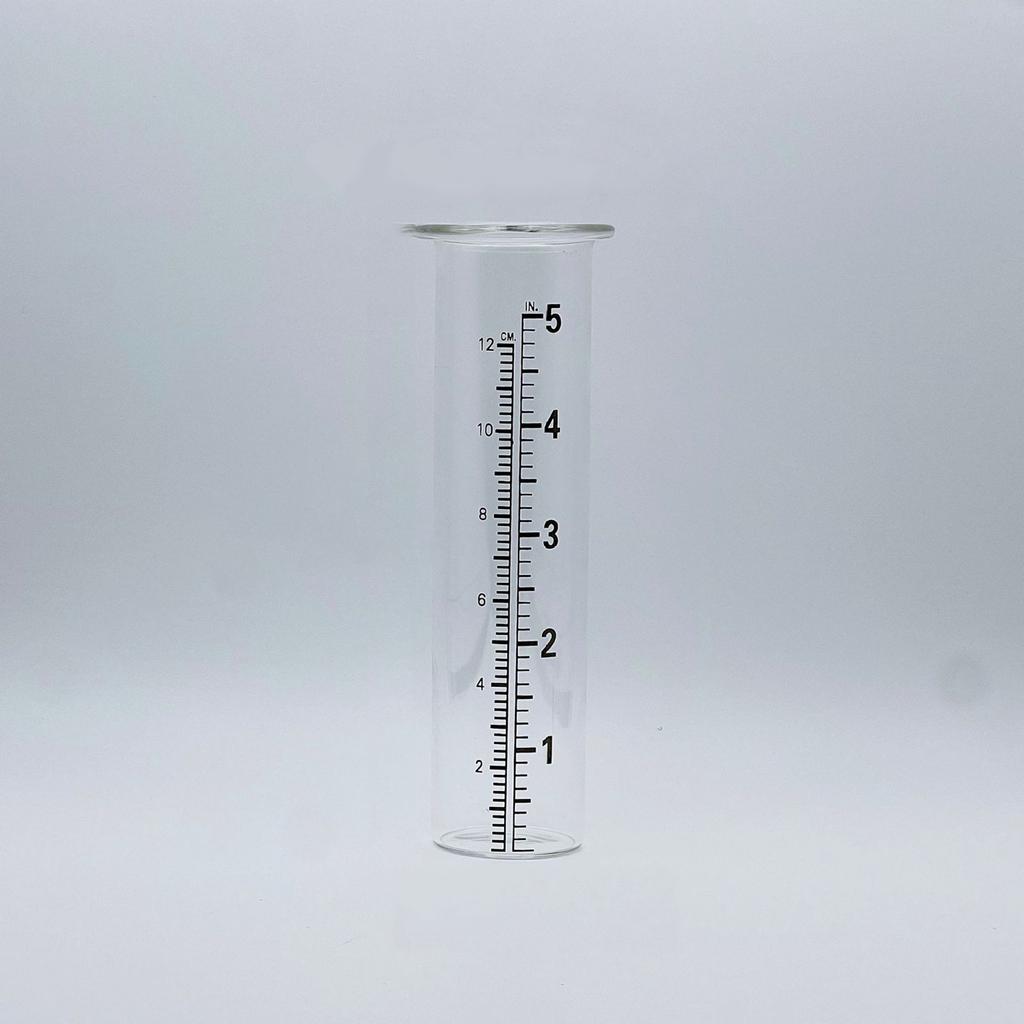 Outdoor Rain Gauge with Easy To Read Large Font Innovative Three Piece Structure Rain Gauge Simple Install for Garden