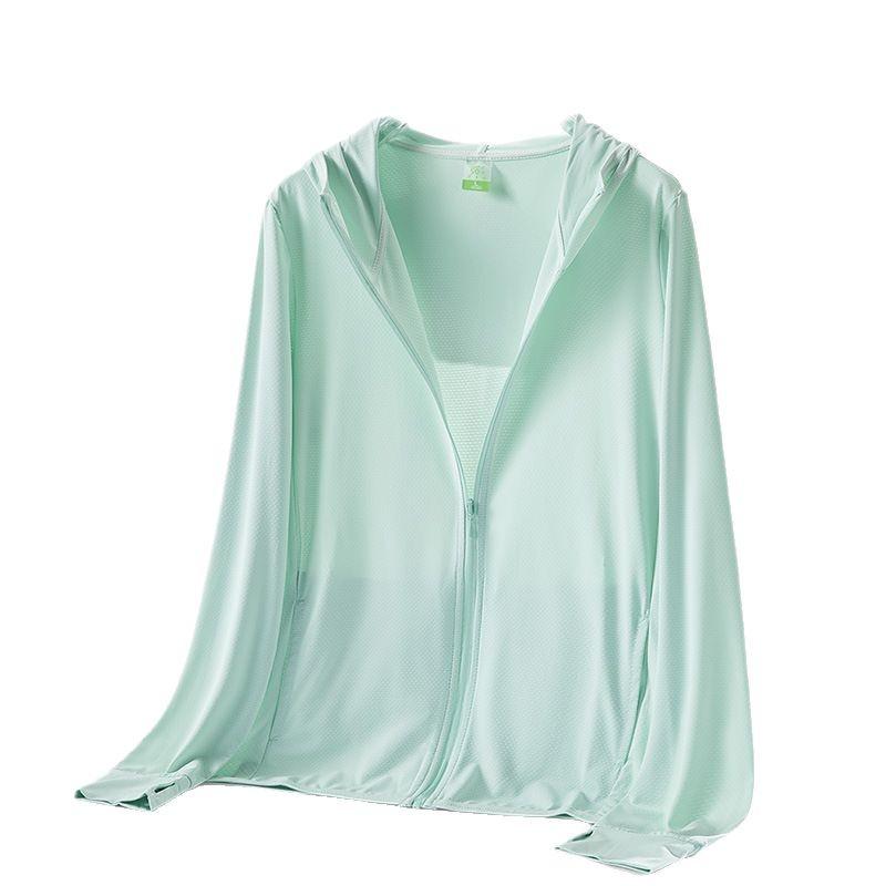 Unisex Sommer Kapuzen-UV-Schutz Strickjacke