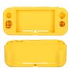 Silicone Game Console Protective Case Cover with Grip Anti Slip Accessories for Switch Lite(Yellow )