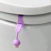 2Piece Adjustable Toilet Lid Lifter Ergonomic Sanitary Handle For Effortless Cleaning