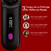 Portable Wireless Hair Straightener USB Rechargeable Fast Heating 3-Speed Temperature Control And Anti-Scalding