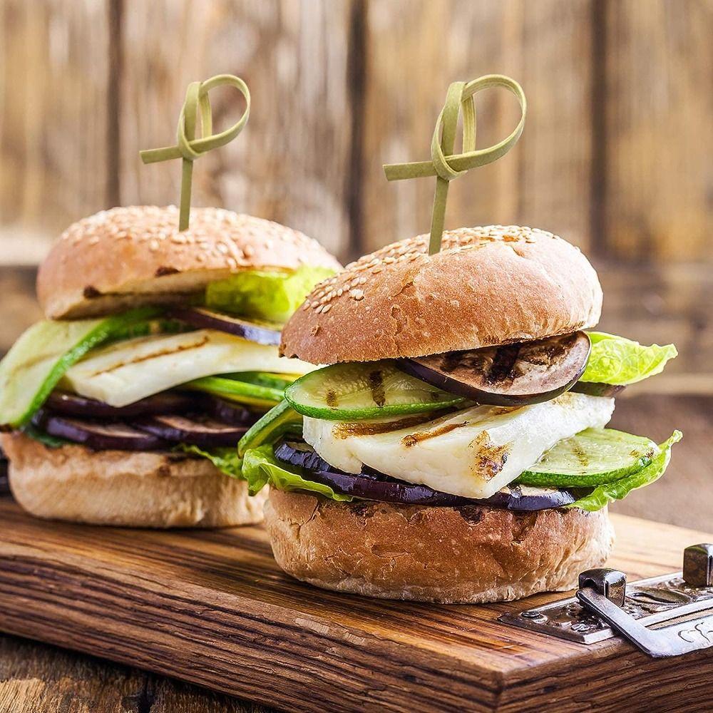 

200 шт. Бамбукові шашлики з баранини та яловичини 4 дюйми Помідори на паличках Бамбукові палички Фрукти 100 pcs