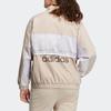 Adidas Must Haves Word Jacket With Letter Logo Print Women Casual Sport Jacket Miracle-Grey Tan-Brown HY2878