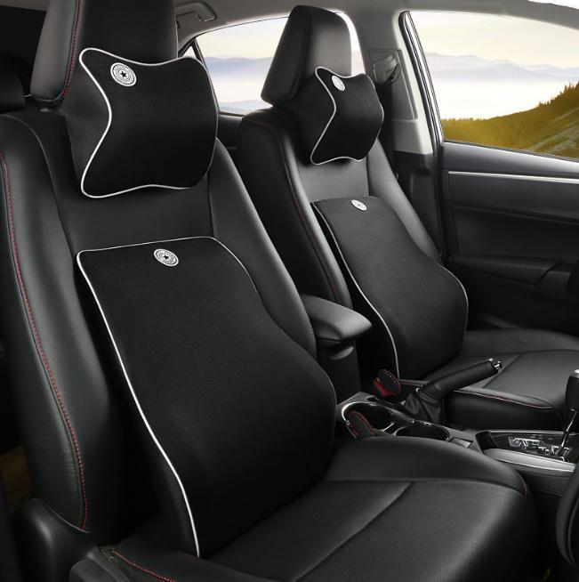 

Memory Foam Car Neck Pillow with 3D Driver Car Design, for Lumbar Support and Headrest, Slow Rebound Technology. Headrest