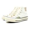 Converse 1970s Chuck Taylor All Star Comfortable and Simple Abrasion Resistant High Top Canvas Unisex White
