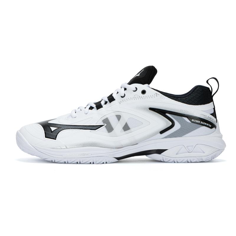 Mizuno Wave Claw Neo 3 Wide White Black Unisex Sneakers 71GA247320
