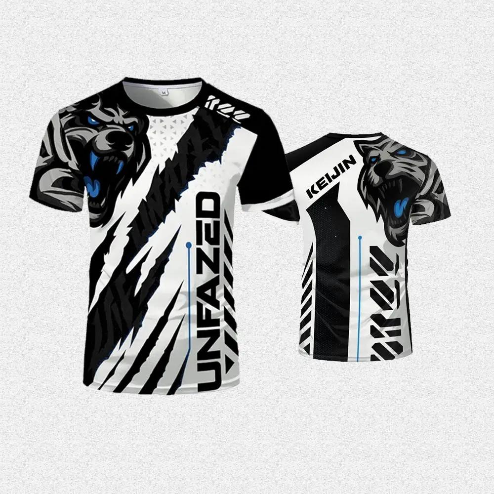 Summer Fashion Men's 3D Printed T-shirt Sports Casual Fashion Short Sleeved Top Soft and Comfortable O-neck Men's Streetwear