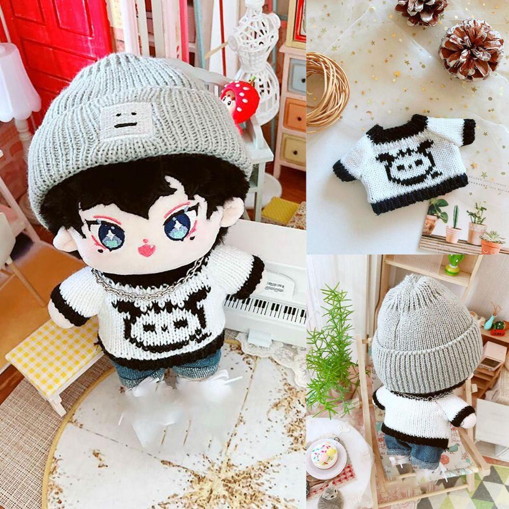 

Продаем только одежду, аксессуары для игрушек, прочный кукольный свитер, милая мини-плюшевая одежда для кукол унисекс