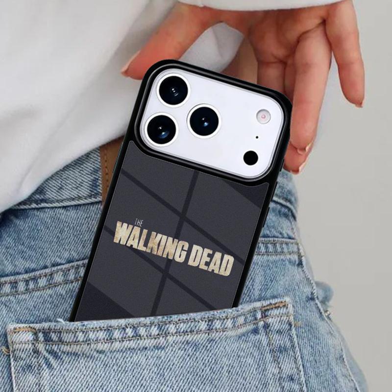 

The Walking Dead soft Phone Case for iPhone 17ProMax 12 13 14 15 16e 17 Pro Max Plus Air Cover iPhone 12 Pro