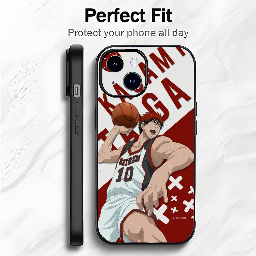 Sports Anime K-Kuroko's Basketball Phone Case Phone Case Soft Packaging Lightweight For iPhone17 16 15 14 13ProMax