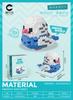 Parrot Micro Building Blocks Bird Cockatiel Budgerigar DIY Assembled Pigeon Macaw 3D Model Mini Brick Figures Toys For Kids