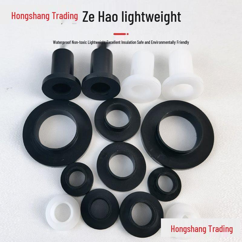 Step T-Shaped Nylon Insulating Bushing Washer, M3-M35 Thread Protection Spacer