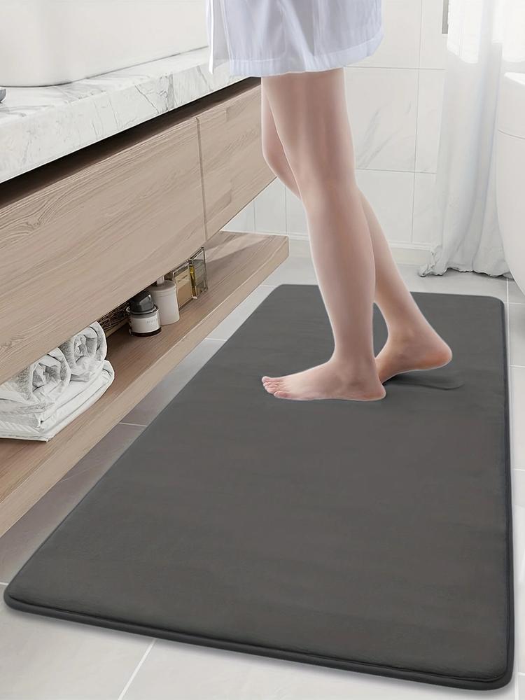 Brukowiec tłoczona łazienka mata do kąpieli koral polar antypoślizgowy dywan w wannie dywanik podłogowy prysznic wycieraczka z pianki memory pad