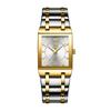 LIEBIG Luxury Quartz Wristwatches For Women Men Business Watch Simple Design Black Gold Stainless Steel Waterproof Quartz Clock