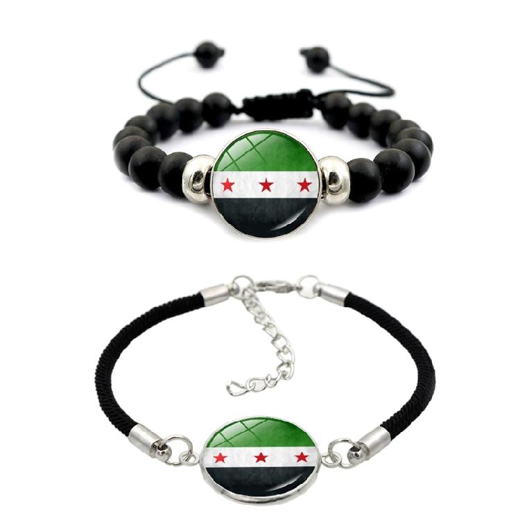 Feiern Sie syrische Erbschaften mit diesem bequemen, robusten, handgewebten Armband für Outfits aller Generationen