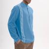 Men S Slim Fit Printed Button Down Casual Cotton Linen Shirt
