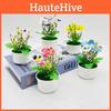 Butterfly Orchid Artificial Flower Potted Decoration For Home And Wedding