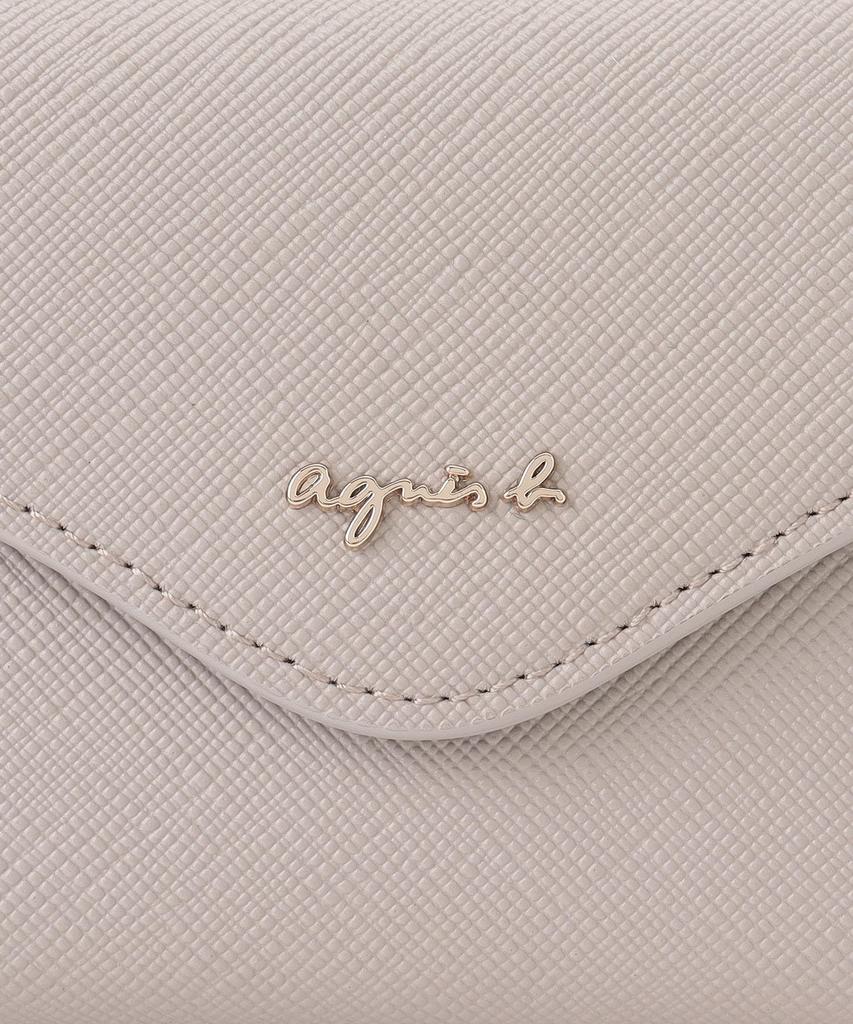 Agnes Ava Mini Wallet Free Size Beige B. TAW02-02 Women's