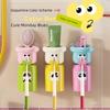 Wall Mounted Toothbrush Cup Magnetic Upside Down Toothbrush Holder  for Bathroom Accessory