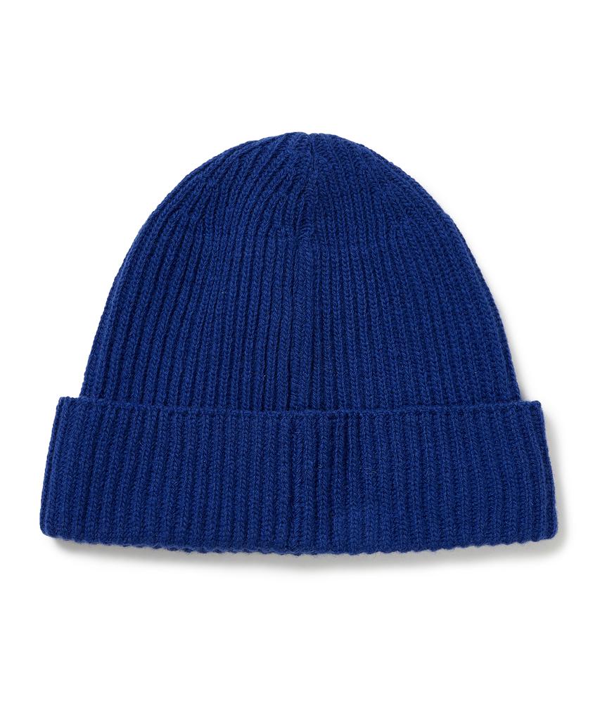 CLOVE [22Fw Clove] Ribbed Beanie (Blue)