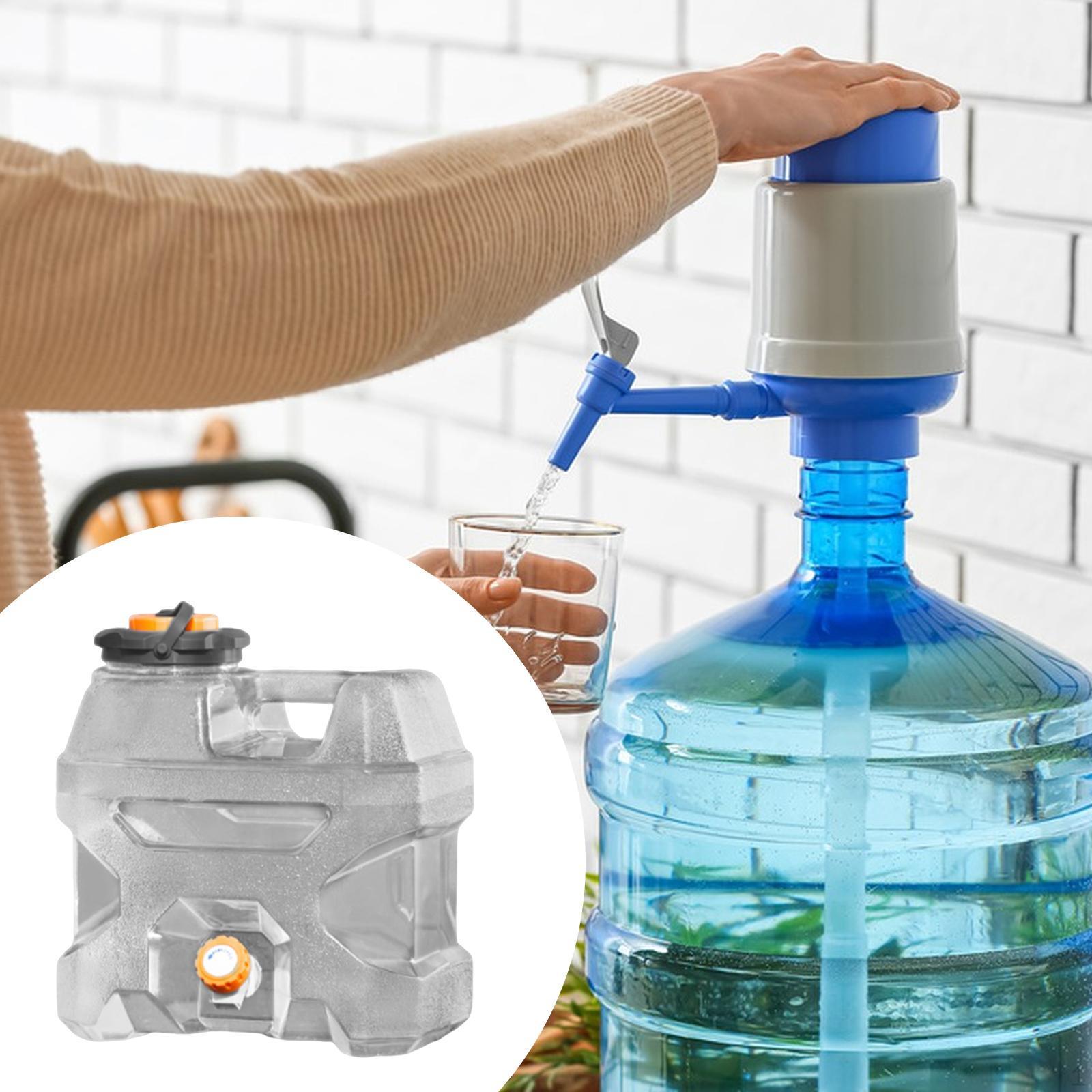 

Camp Water Dispenser Bucket Container Large Capacity Pure Barrel for Fishing BBQ Supplies Car 12L