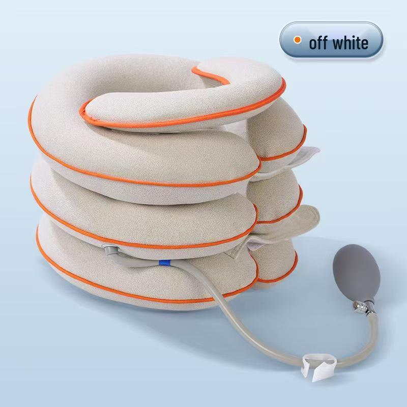 Cervical Traction Neck Stretcher and Inflatable Brace for Cervical Fatigue Relief