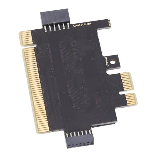 PCI-E Card PC Detector for Laptops and Desktops with Post LED Indicators, Motherboard Debug Analyzer for IT Engineers and DIY Computer Users