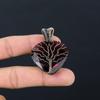 Tree Of Life Garnet Gemstone Pure Copper Wire Wrapped Handmade Jewelry Pendant For Gift