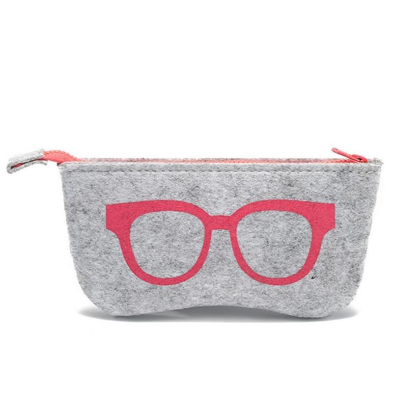 Exquisite Wool Felt Cloth Women Cosmetic Bag