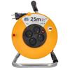 Cable Reel - As-schwabe - 811480 - 25 Meters - 4 Sockets - Ip44