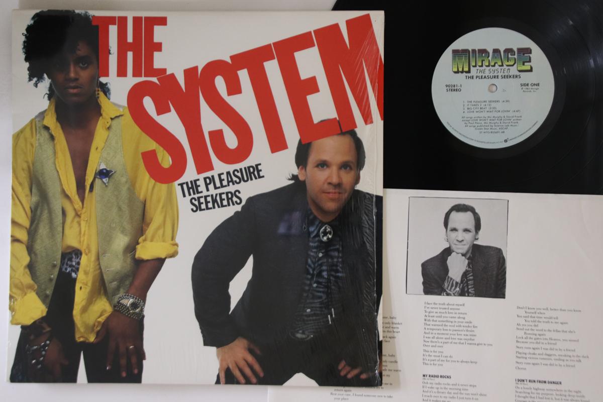 

LP Record SYSTEM - Pleasure Seekers 902811 MIRAGE 1985 US Pop Used