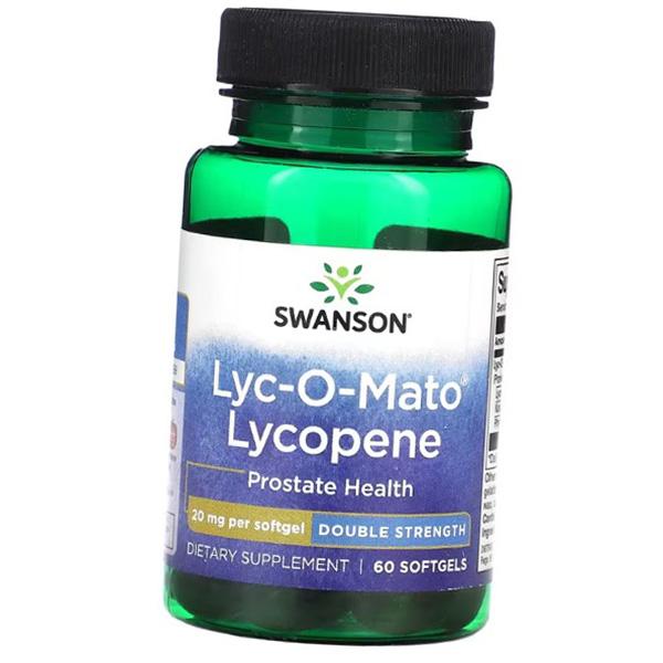 Ликопин, Lyc-O-Mato Lycopene 20, Swanson  60гелкапс (70280067)