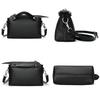 Fashion Solid Color Genuine Leather Women Shoulder Crossbody Bag Luxury Cow Leather Female Handbags Brand Casual Tote Sac A Main