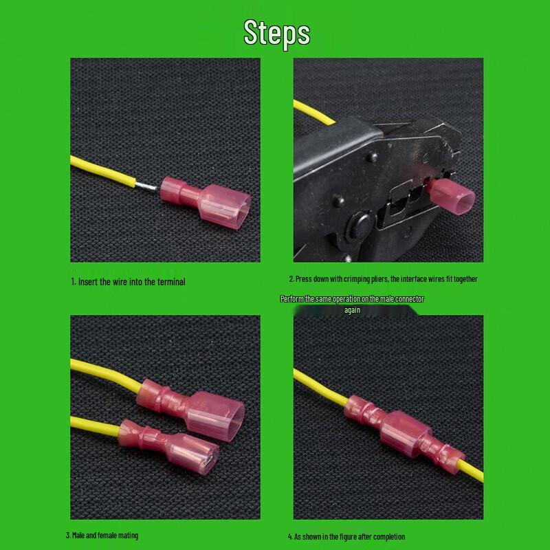 HUIJUN 6.3mm Quick Connect Terminal Set