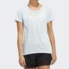 Adidas Heat.Rdy Running Short Sleeve Tee Women Tops White FK0736
