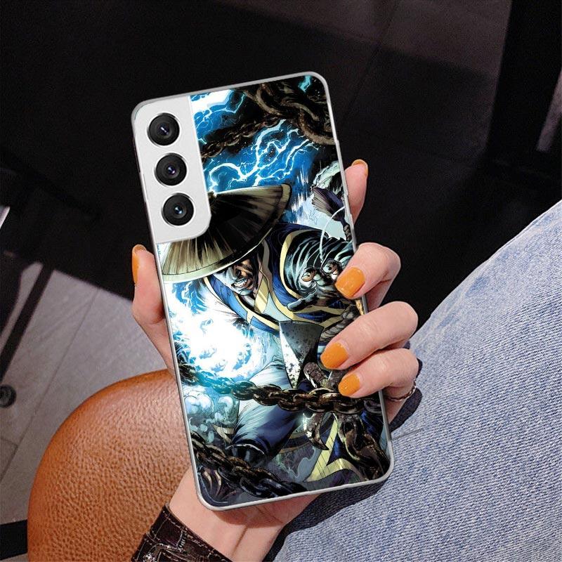 Mortal Kombat Phone Case For Samsung Galaxy S24 S25 Edge S26 Ultra S23 S22 S21 Plus S20 FE + Personalized Print Cover Galaxy S24