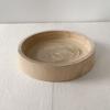 Wooden Round Storage Tray Multi-purpose Fruit Treats Candies Desserts Appetizer Snacks Serving Tray Farmhouse Rustic Decorative Bowl Kitchen Supplies