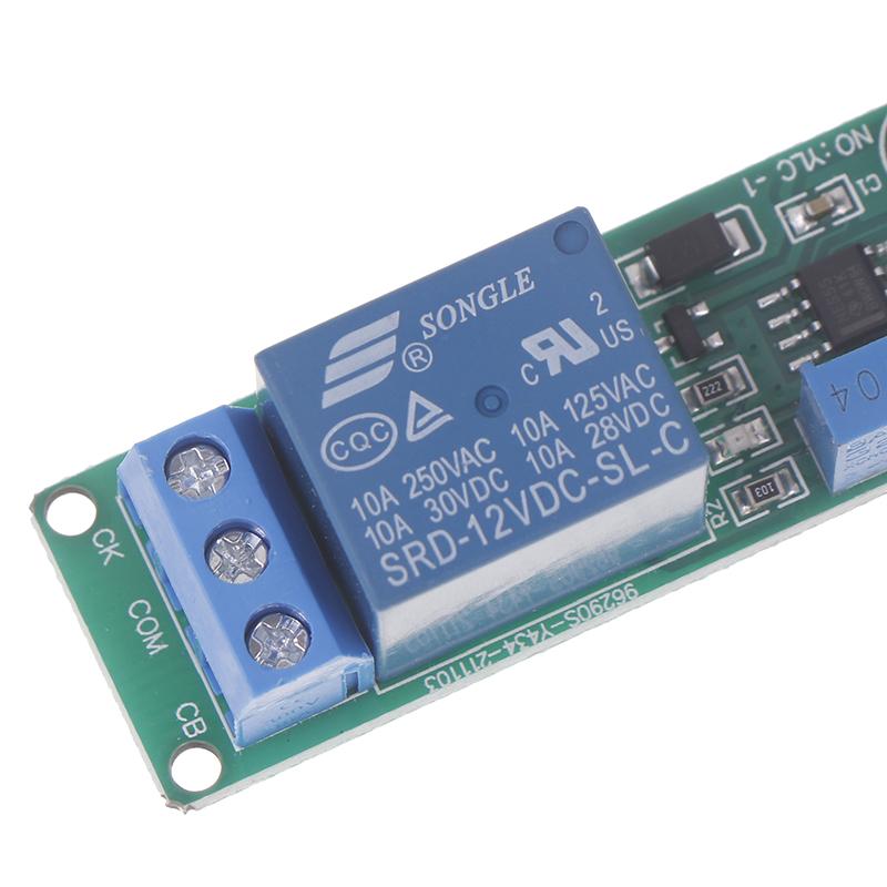 Dc 12V Adjustable Timer Delay Turn Off Module Timing Relay Time Switch 1~10Sec Delay Off Switch Module