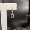 ARTRIA Ruby Simple E One-Touch Mini Me Square Earrings JTOERIN0010EMF