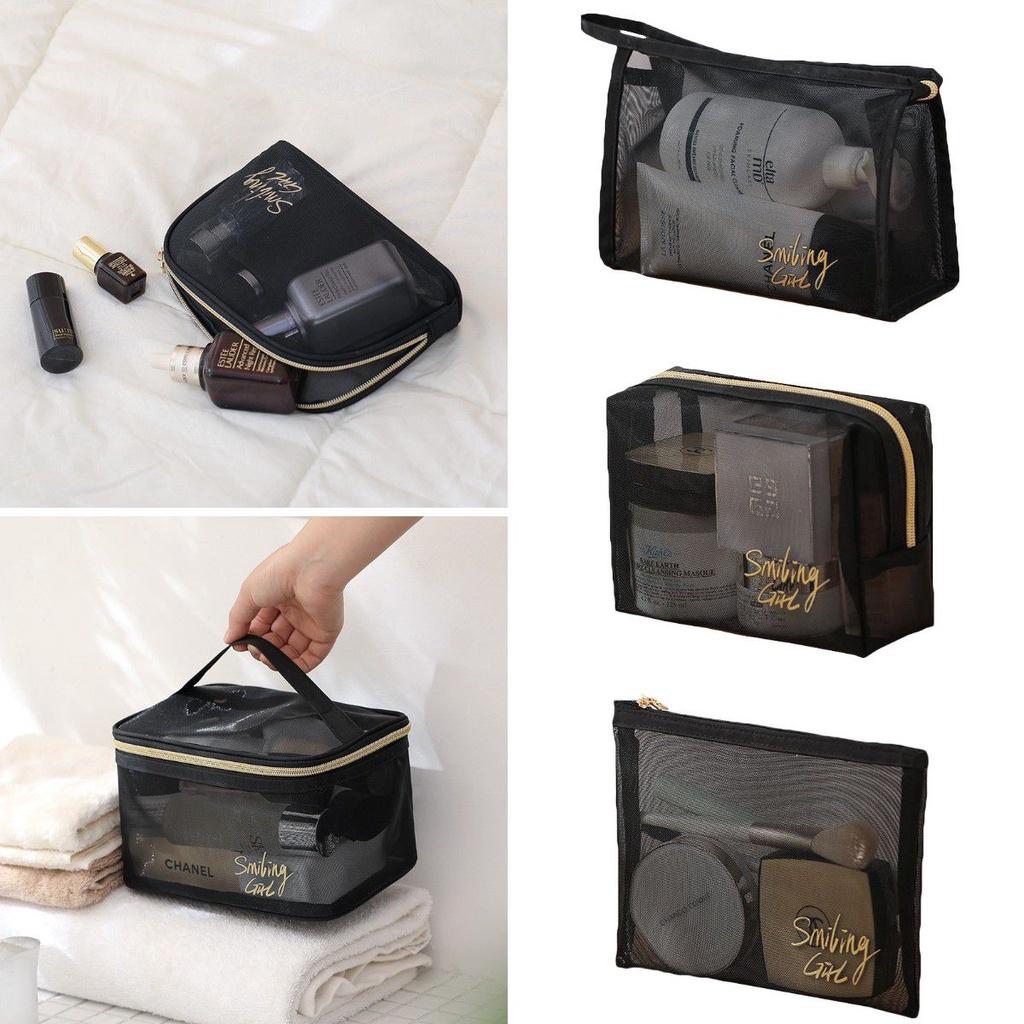 Multi-size Makeup Bag With Zipper For Beauty Tools