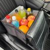 Syncnika Car Seat Box with Foldable Heat and Cold Lid Passenger Seat Storage Large Black 2-Way Cushion, Insulation, Included, Space-Saving, Box,