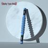Spiky Crescent Foam Roller & Massager for Calves and Muscles